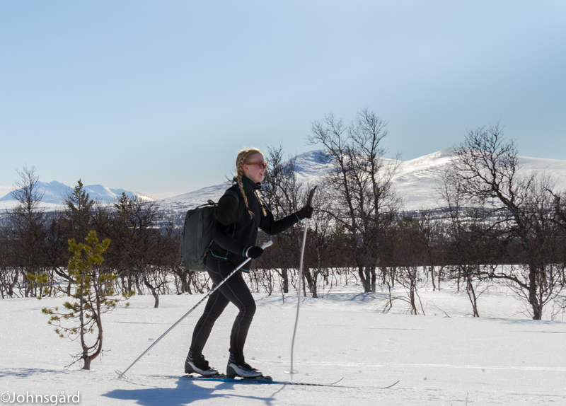 Cross country skiing routes