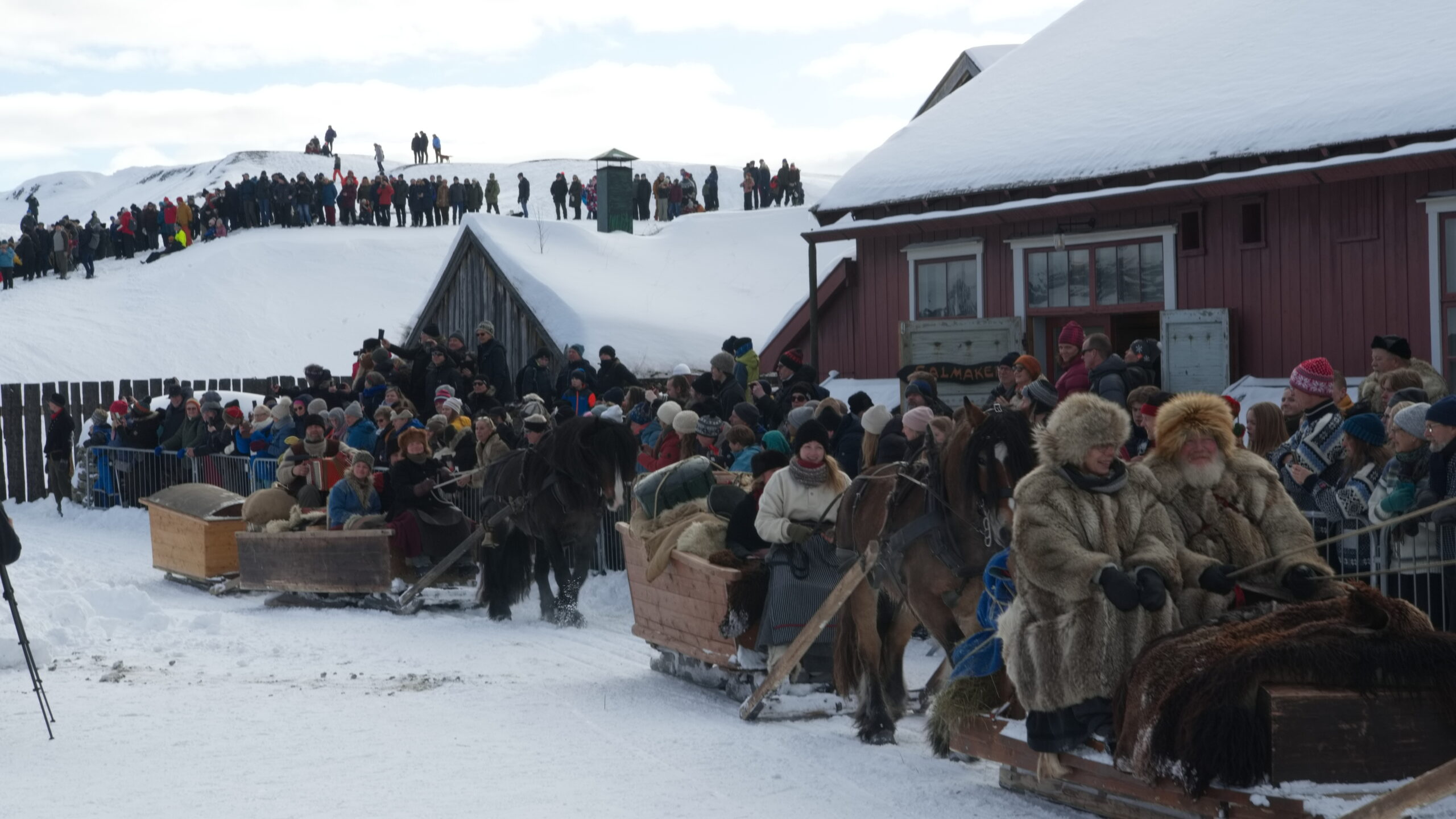 Lasskjørere rørosmartnan martnan åpning